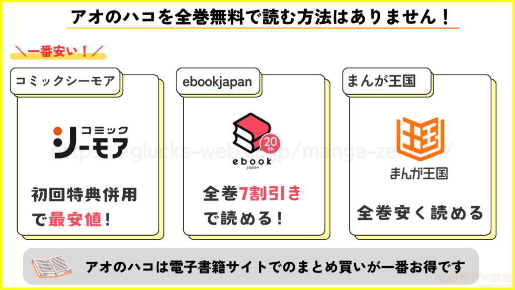 漫画｜アオのハコを全巻無料で読めるサイトを徹底調査