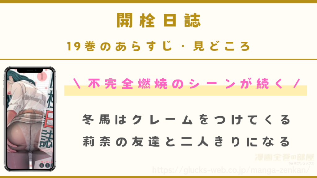 『開栓日誌』19巻のあらすじ・見どころ