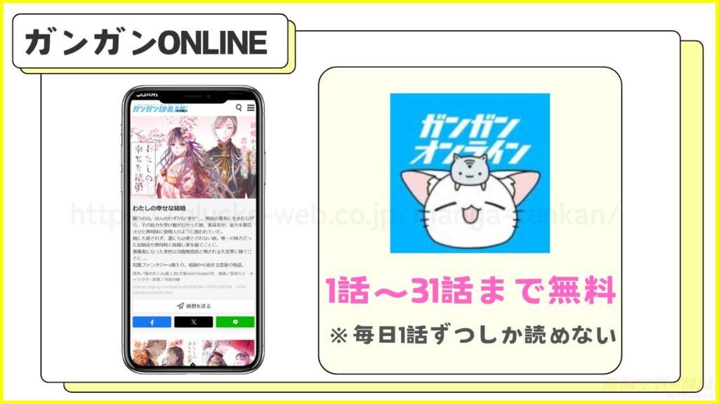 ガンガンONLINE｜わたしの幸せな結婚を31話まで無料で読める