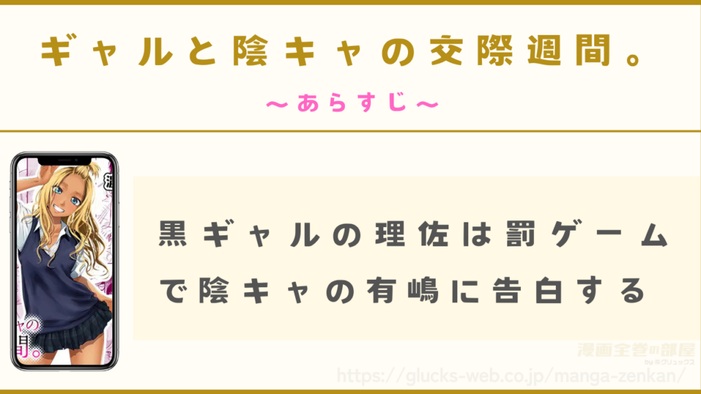 漫画『ギャルと陰キャの交際週間。』のあらすじ
