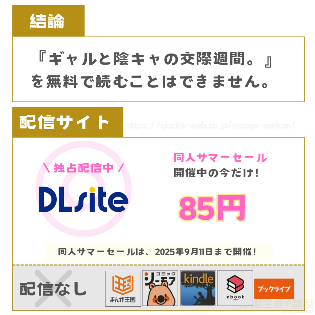 ギャルと陰キャの交際週間。