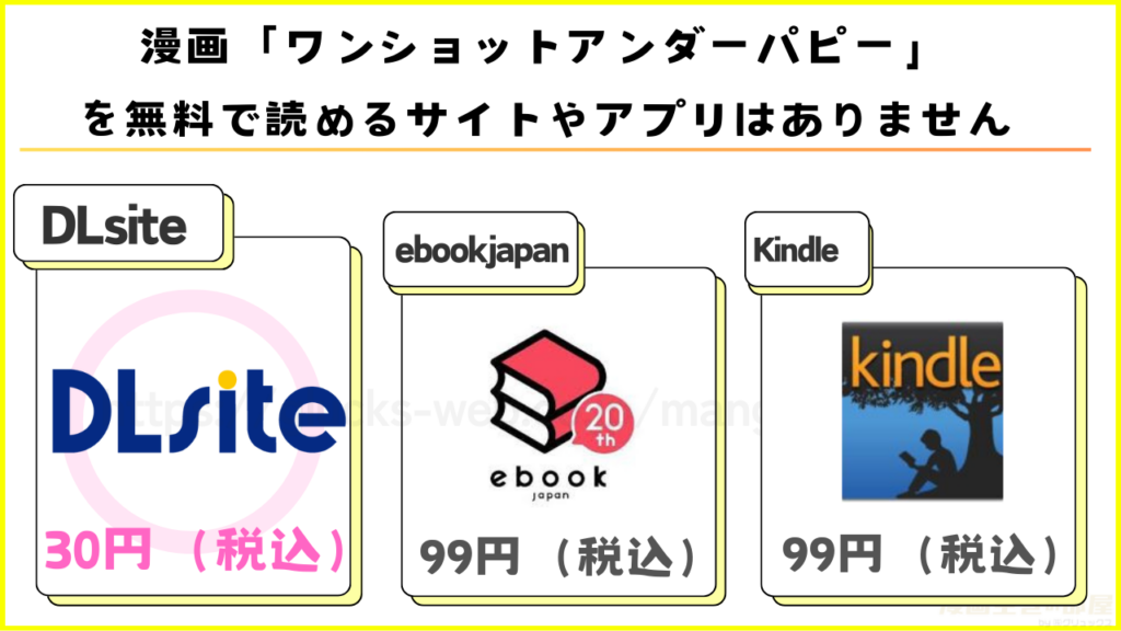 漫画｜ワンショットアンダーパピーを無料で読める電子書籍サイトやアプリを調査