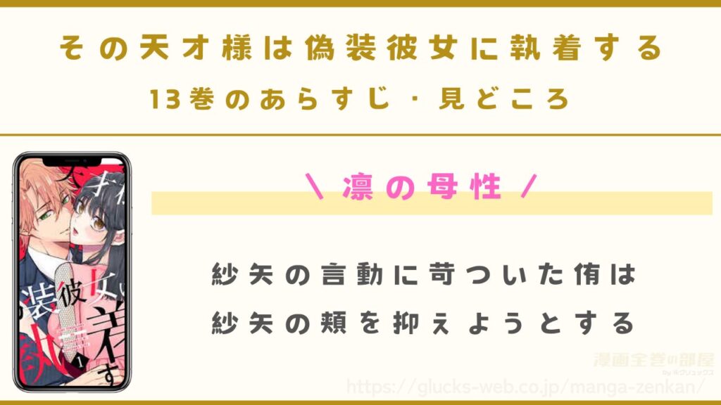 『その天才様は偽装彼女に執着する』13巻のあらすじ・見どころ