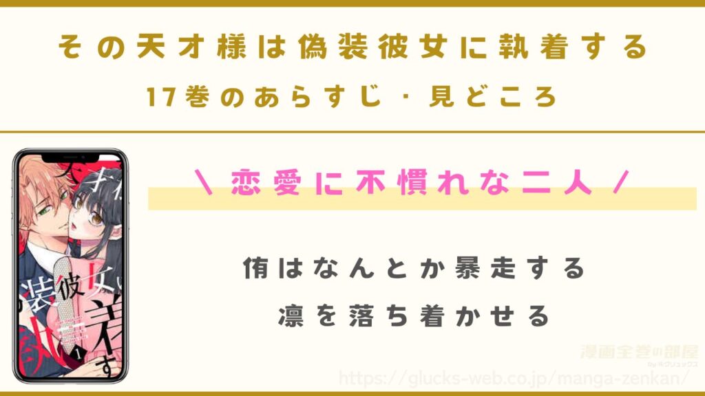 『その天才様は偽装彼女に執着する』17巻のあらすじ・見どころ