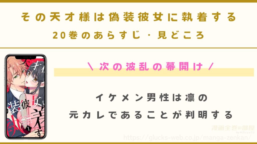 『その天才様は偽装彼女に執着する』20巻のあらすじ・見どころ