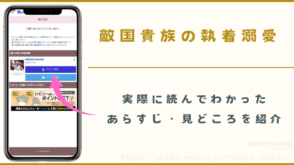 漫画｜敵国貴族の執着溺愛のあらすじや見どころ