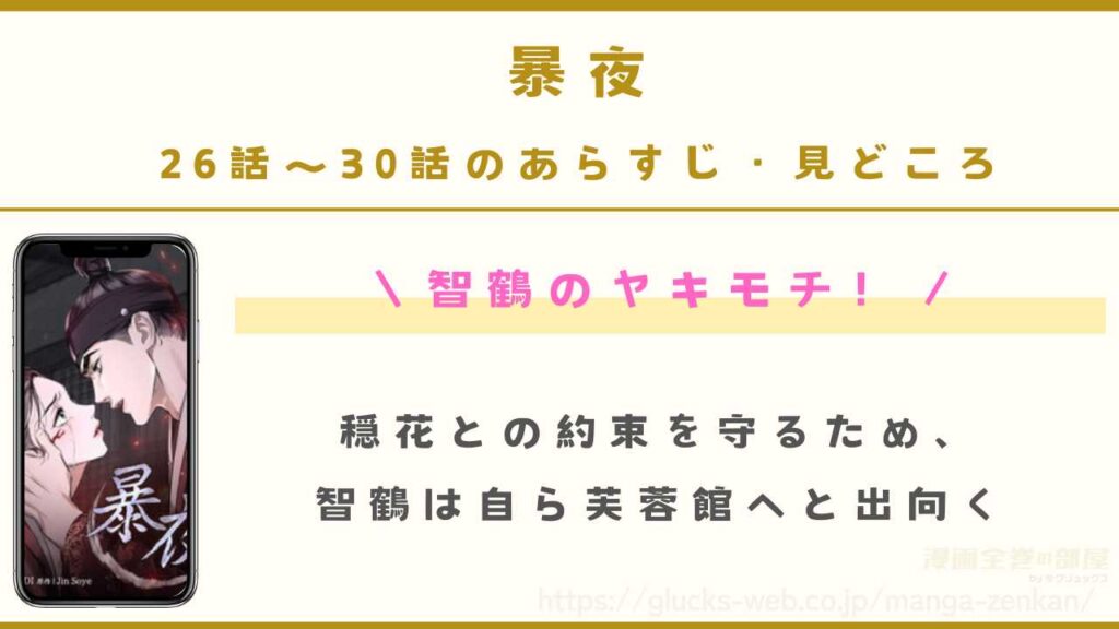 『暴夜』26話〜30話のあらすじ・見どころ