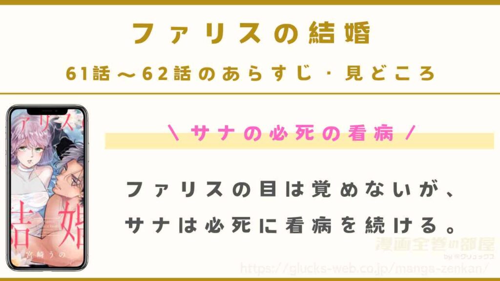 『ファリスの結婚』61話～62話（最新話）のあらすじ・見どころ