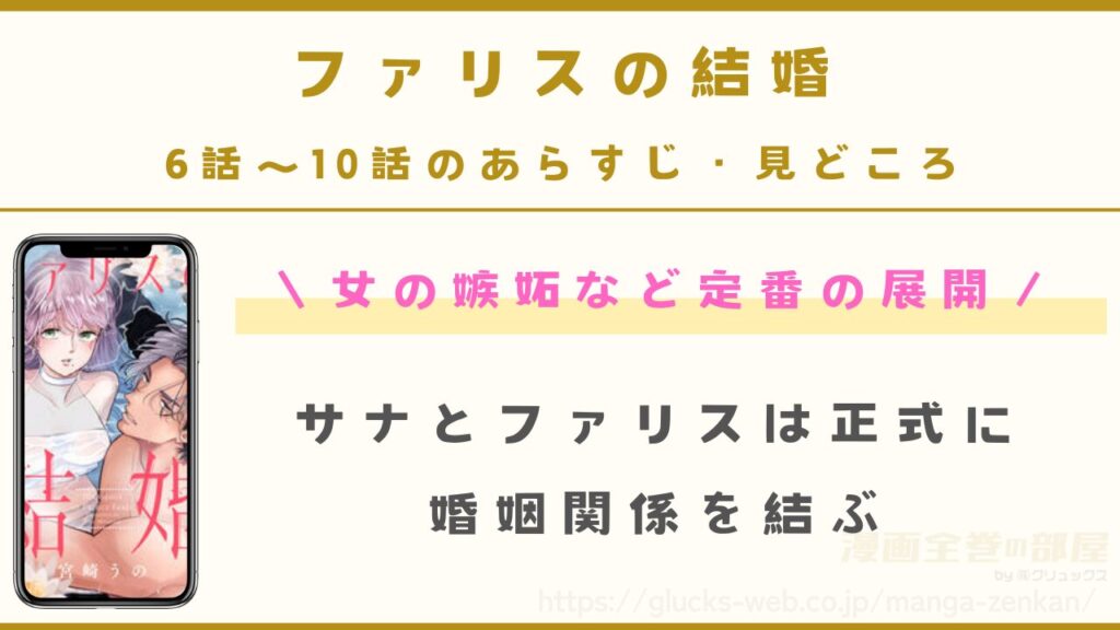 『ファリスの結婚』6話〜10話のあらすじ・見どころ