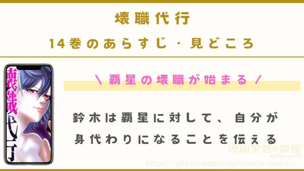 14巻｜覇星の壊職が始まる
