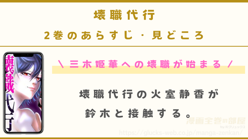 漫画|壊職代行の2巻あらすじ・見どころ