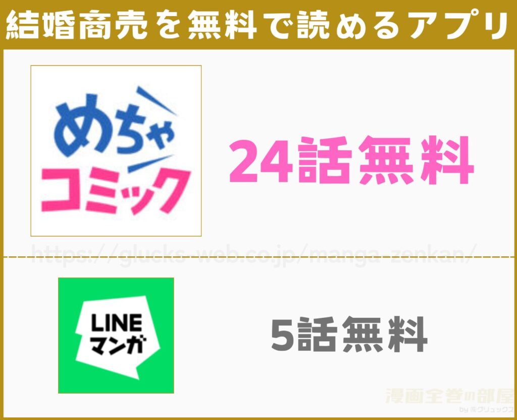 漫画｜結婚商売を無料で読める漫画アプリ