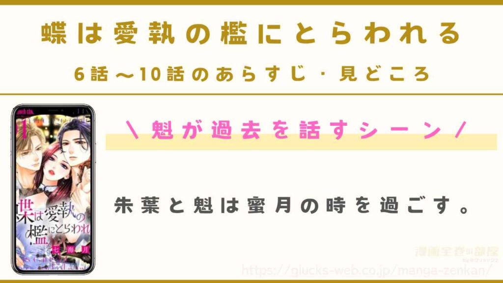 『蝶は愛執の檻にとらわれる』6話〜10話のあらすじ・見どころ
