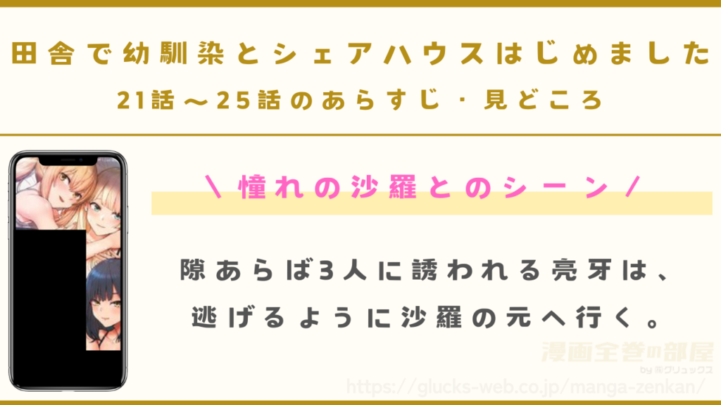 『田舎で幼馴染とシェアハウスはじめました』21話～25話（最終回）のあらすじ・見どころ