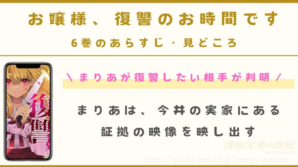 『お嬢様、復讐のお時間です』6巻のあらすじ・見どころ