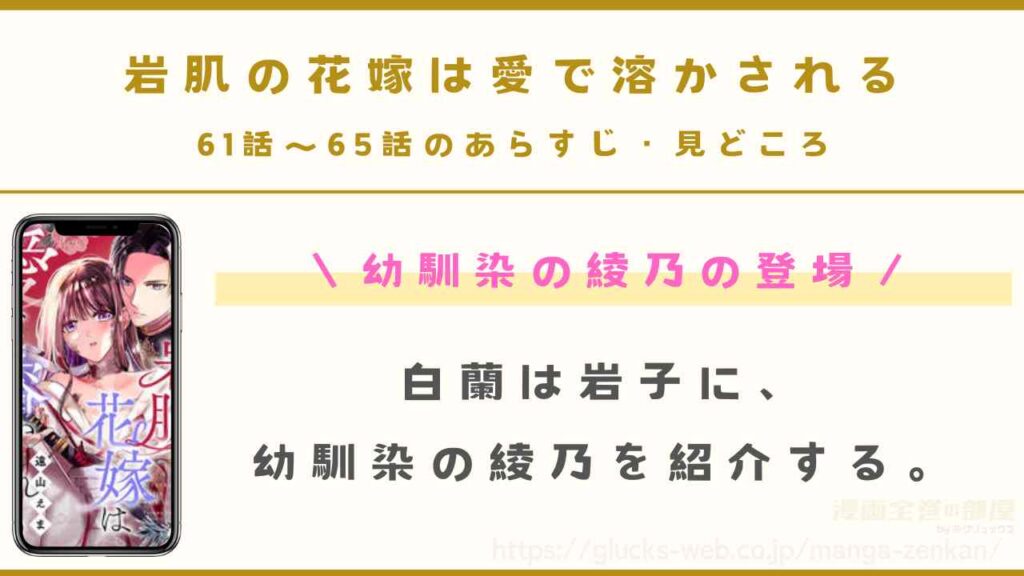 『岩肌の花嫁は愛で溶かされる』61話～64話（最新話）のあらすじ・見どころ