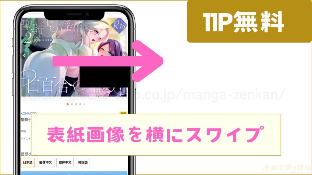 11ページ分を無料で試し読みする方法