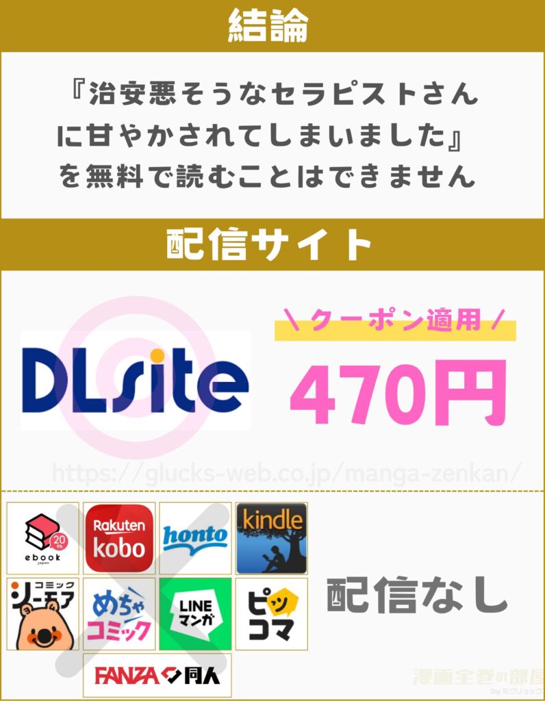 治安悪そうなセラピストさんに甘やかされてしまいました