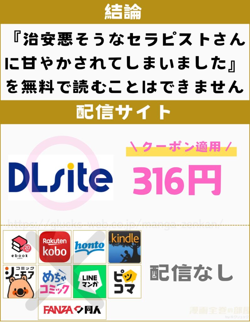 治安悪そうなセラピストさんに甘やかされてしまいました