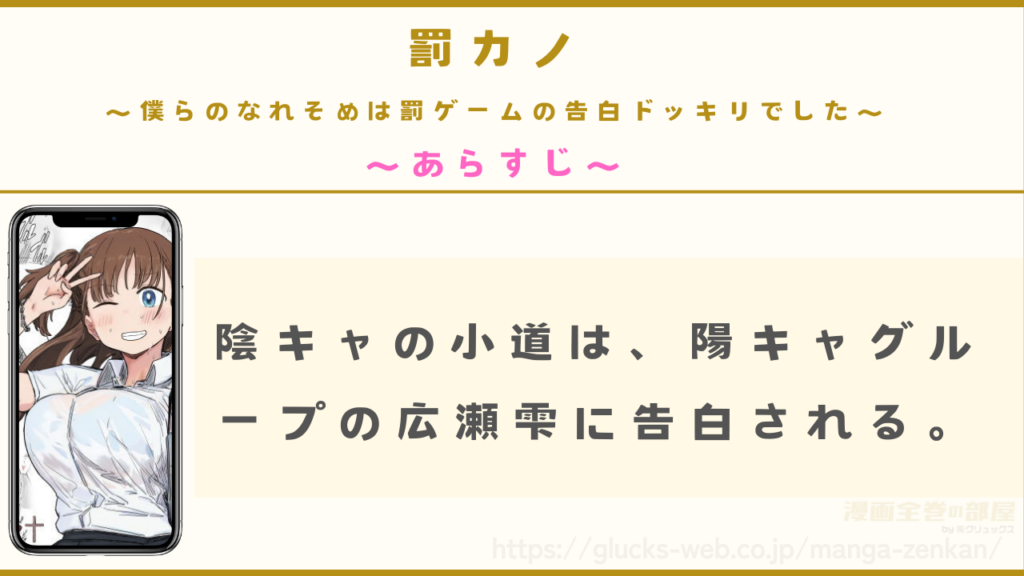 漫画『罰カノ 〜僕らのなれそめは罰ゲームの告白ドッキリでした〜』のあらすじ