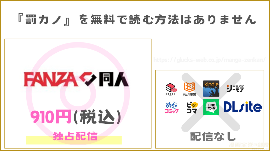 漫画『罰カノ 〜僕らのなれそめは罰ゲームの告白ドッキリでした〜』を無料で読めるサイトやアプリを調査
