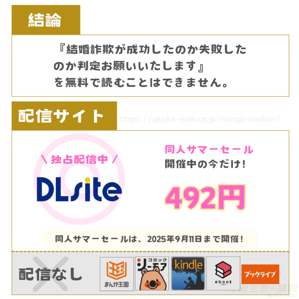 結婚詐欺が成功したのか失敗したのか判定お願いいたします