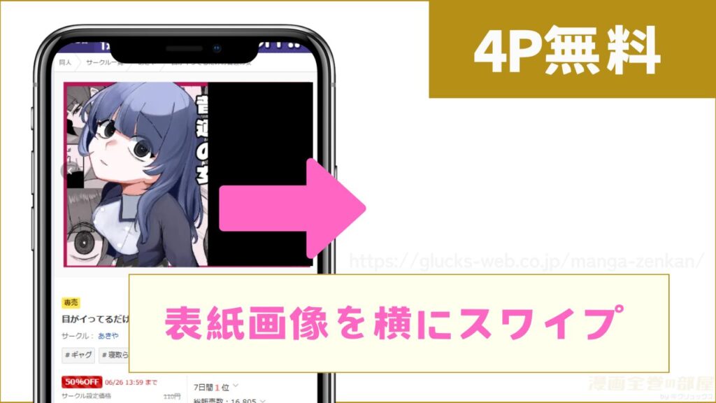 4ページ分を無料で試し読みする方法