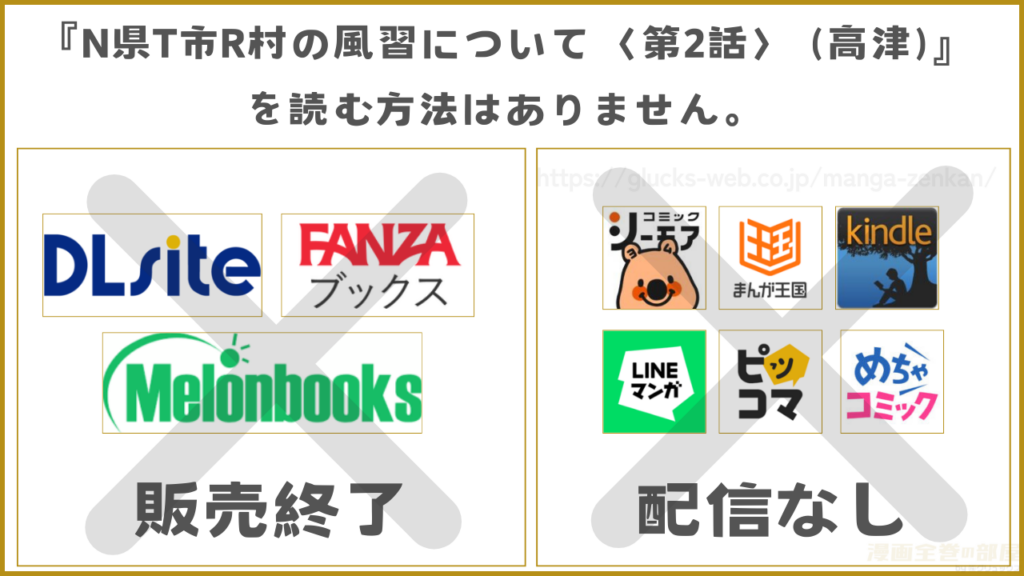 漫画『N県T市R村の風習について〈第2話〉 (高津)』を無料で読めるサイトやアプリ