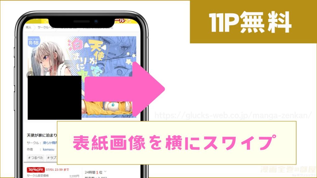 11ページ分を無料で試し読みする方法
