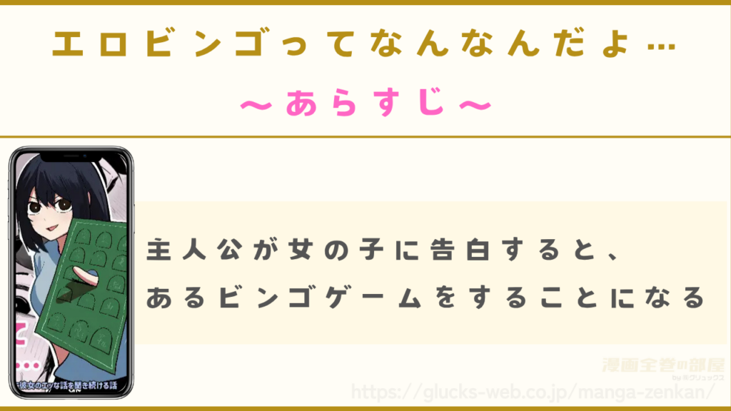 漫画『エロビンゴってなんなんだよ…』のあらすじ