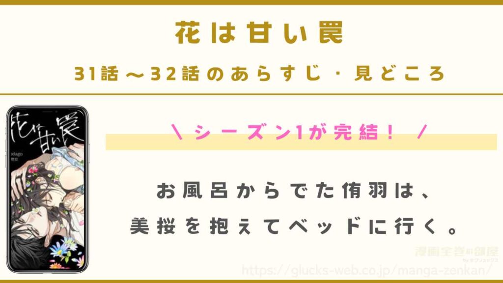 『花は甘い罠』31話~32話のあらすじ・見どころ