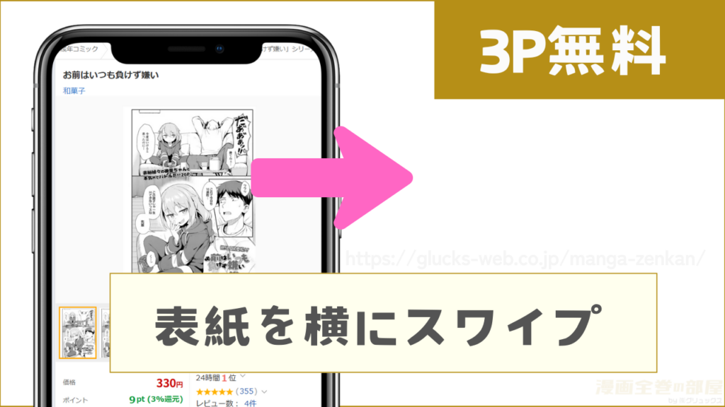 3ページ分を無料で試し読みする方法