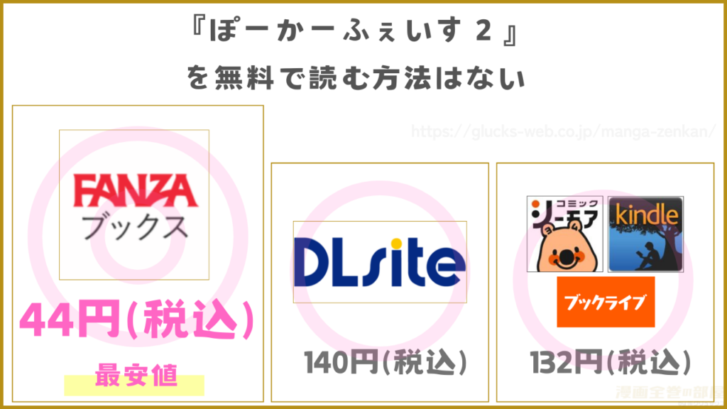漫画『ぽーかーふぇいす2』を無料で読めるサイトやアプリ