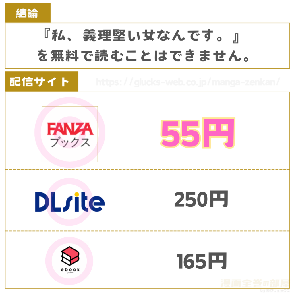 私、義理堅い女なんです。