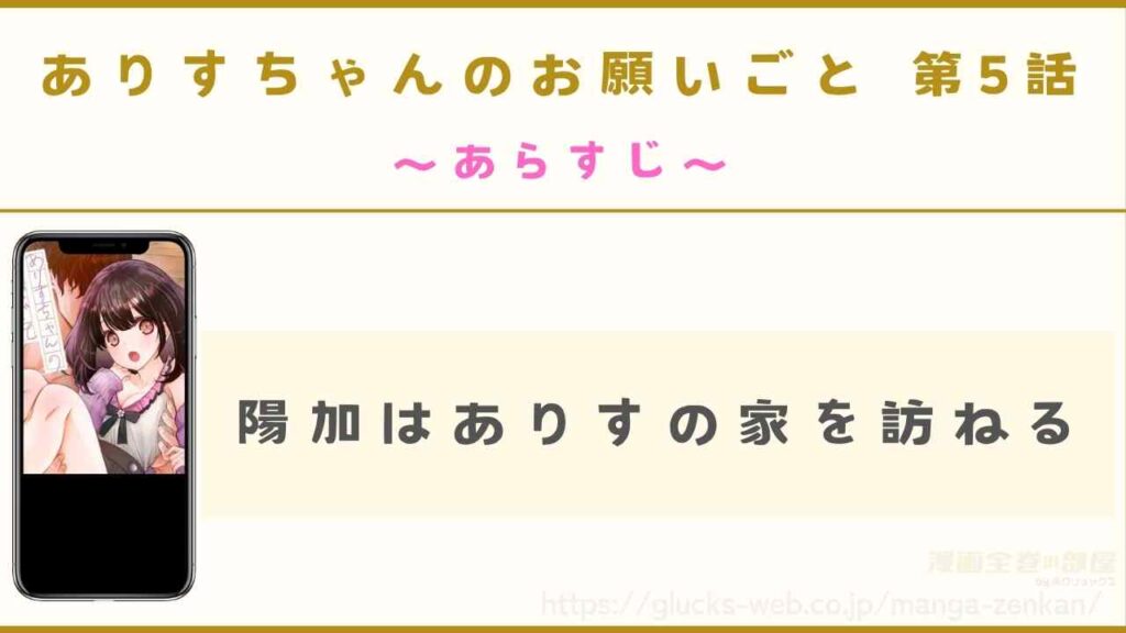 『ありすちゃんのお願いごと 第5話』のあらすじ
