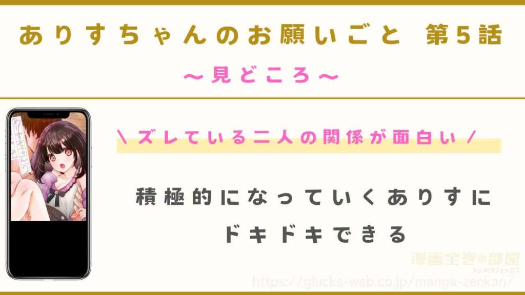『ありすちゃんのお願いごと 第5話』の見どころ