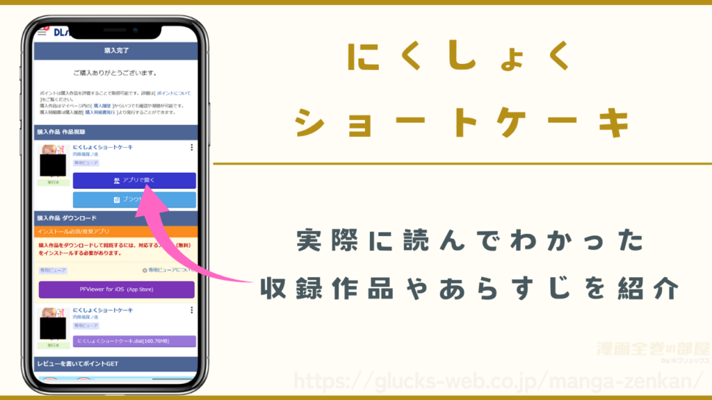 『にくしょくショートケーキ』の収録作品とあらすじ