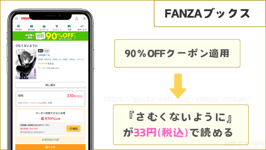 FANZAブックスなら『さむくないように』が33円で読める