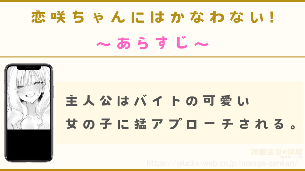 あらすじ｜主人公はいつもバイトの女の子に言い寄られていた