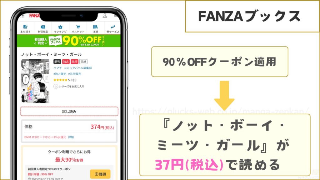FANZAブックスなら『ノット・ボーイ・ミーツ・ガール』が37円で読める
