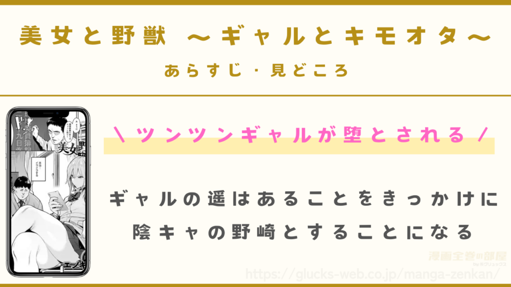 『美女と野獣 〜ギャルとキモオタ〜（1作目）』のあらすじ・見どころ