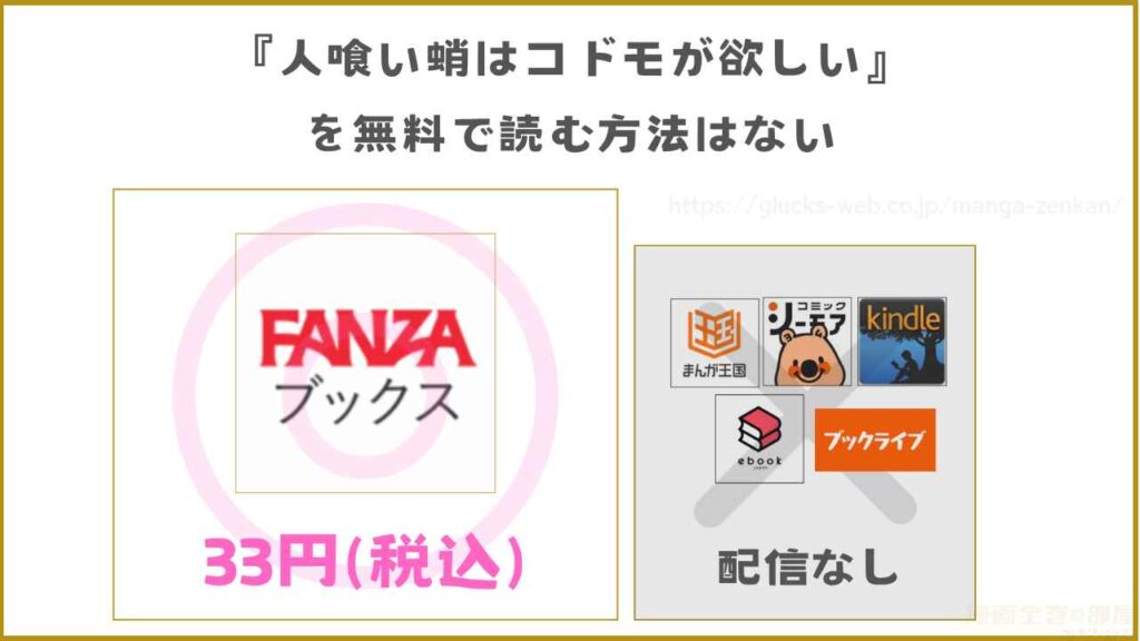 漫画『人喰い蛸はコドモが欲しい』を無料で読めないがお得に読める