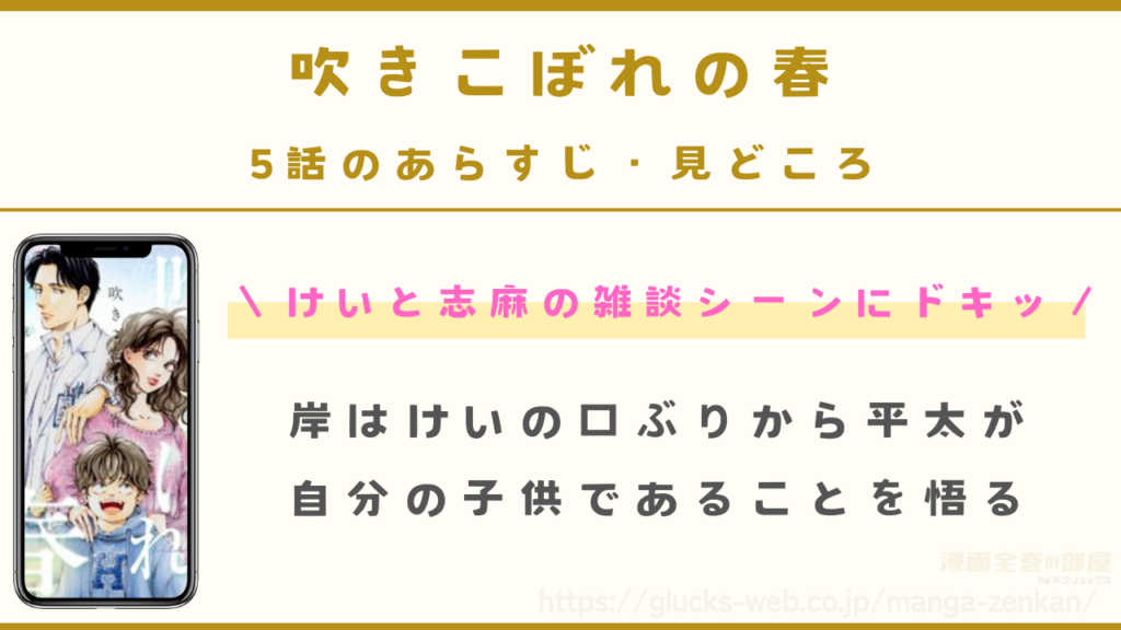 『吹きこぼれの春』5話のあらすじ・見どころ