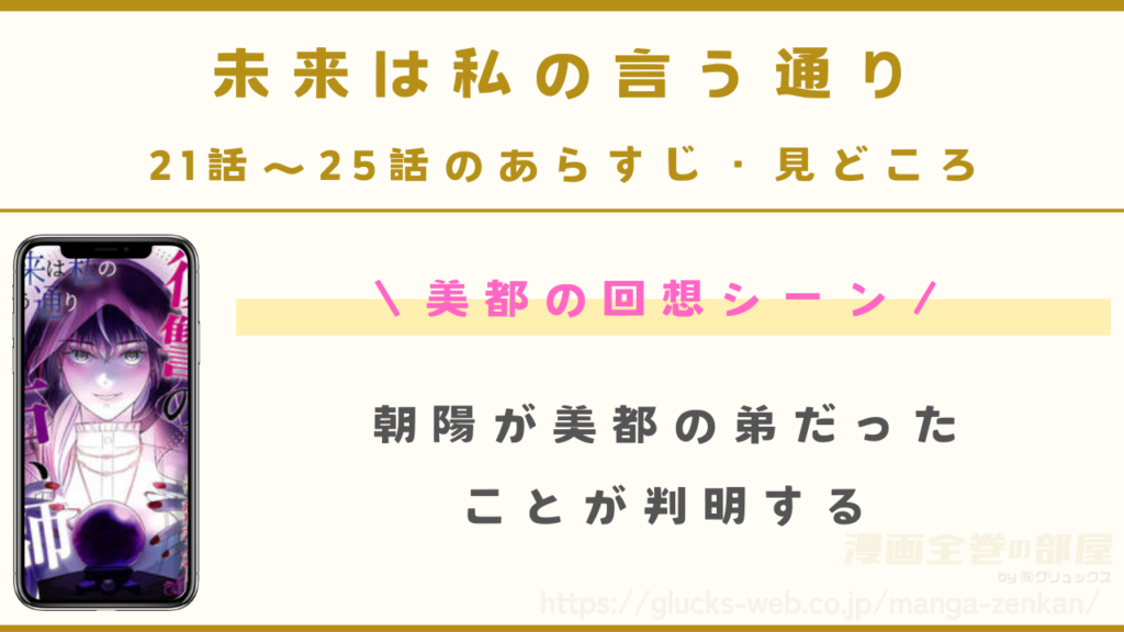 『未来は私の言う通り~復讐の占い師~』21話〜25話のあらすじ・見どころ