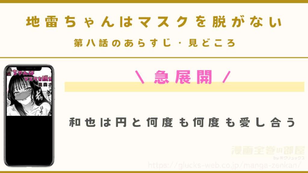 『地雷ちゃんはマスクを脱がない 第八話』のあらすじ・見どころ