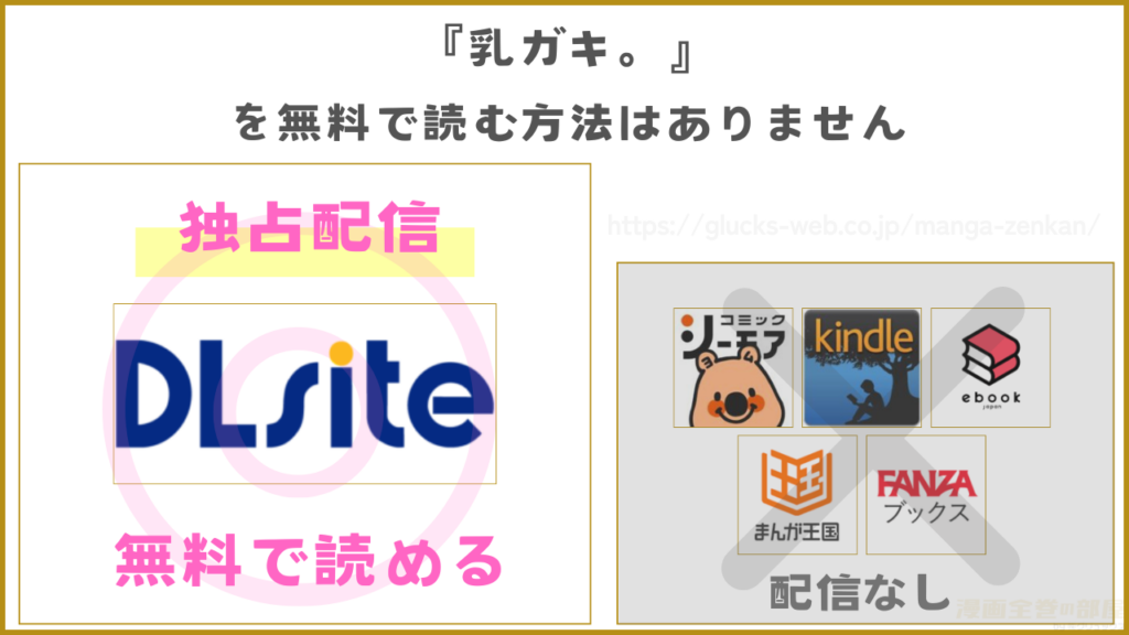 漫画『乳ガキ。』を無料で読めるサイトを紹介