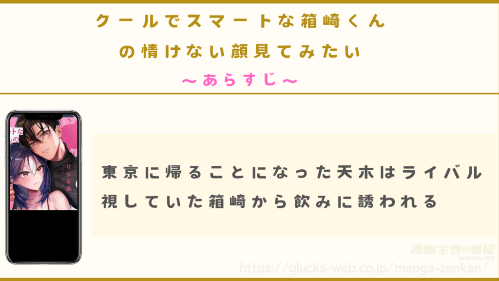 漫画『クールでスマートな箱崎くんの情けない顔見てみたい』のあらすじ