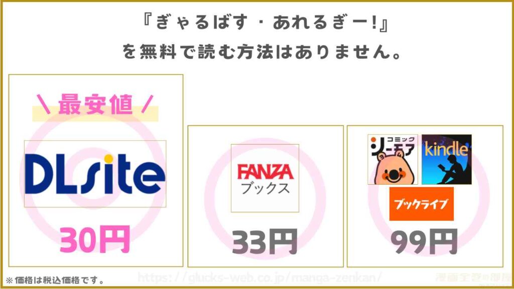 漫画『ぎゃるばす・あれるぎー!』は無料では読めないがお得に読める