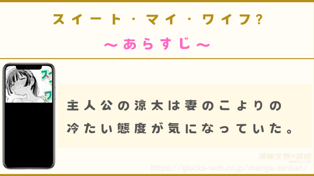 あらすじ|主人公の涼太は新婚だが夫婦間の距離感を感じていた