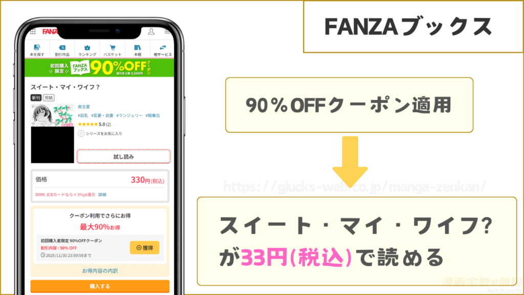 FANZAブックスなら『スイート・マイ・ワイフ?』が33円で読める